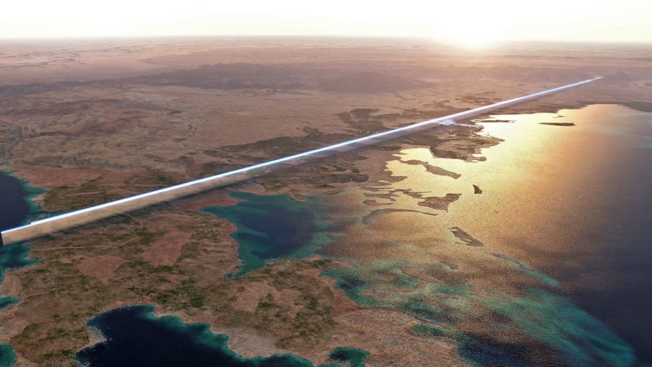 Arábia Saudita 'reduz planos para megacidade desértica de 160 quilômetros' após preocupações levantadas sobre bilhões gastos