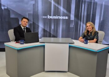 Patrícia Freitas em participação no Business, da BM&C News