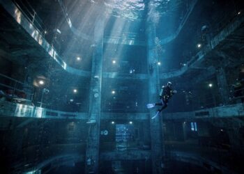 A piscina mais funda do mundo? Com 60 metros de profundidade, cidade submersa e cavernas artificiais, Deep Dive Dubai desafia a engenharia