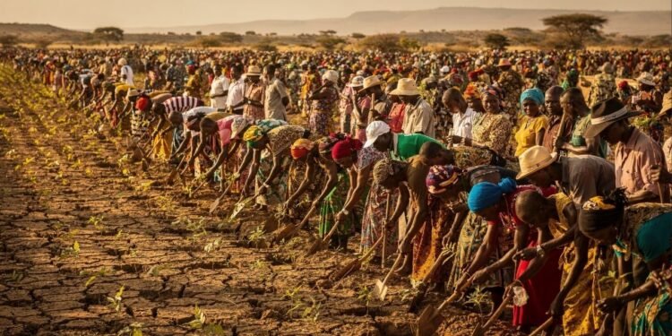 País com forte desertificação quebra recorde mundial e planta 350 milhões de árvores em apenas 12 horas durante esforço nacional