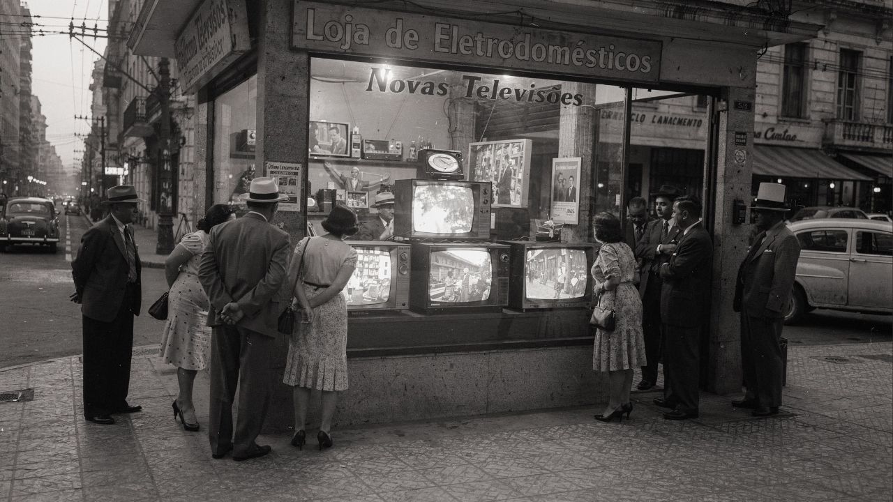 R$ 185 mil por uma tela de 10 polegadas: o preço surreal da primeira televisão vendida no Brasil