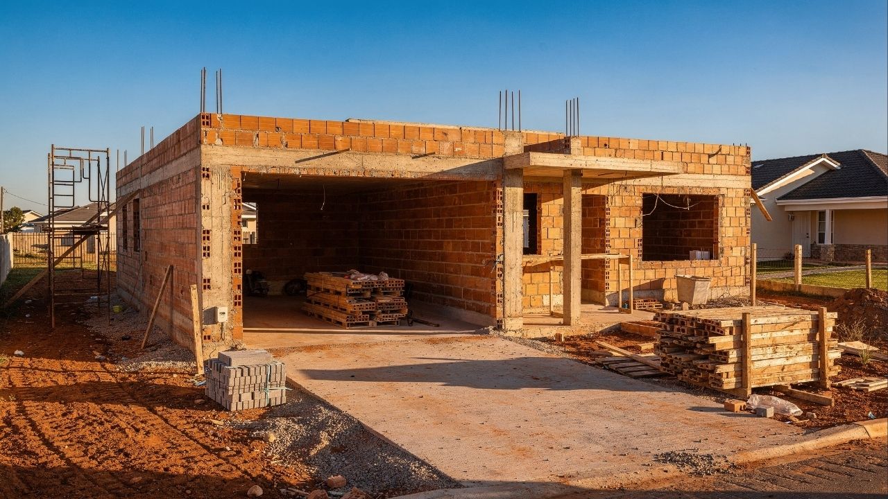 Quanto custa construir uma casa de 3 quartos com garagem de 2 vagas em fevereiro de 2026?