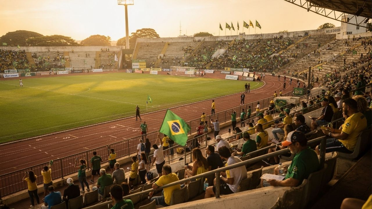 Com capacidade para 21.600 pessoas e uma pista de atletismo, o estádio Willie Davids tornou-se o maior palco do futebol e do esporte em Maringá