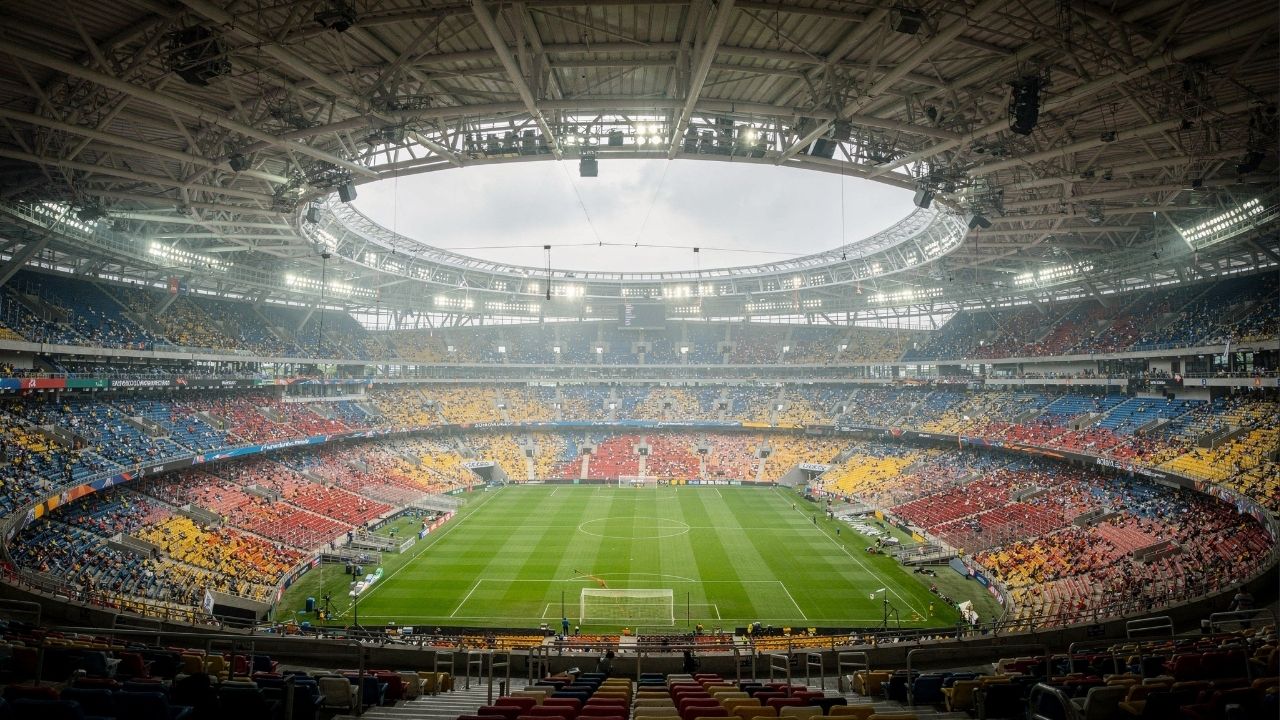 Com a maior cúpula retrátil do mundo e 55 mil assentos, o estádio nacional de Singapura tornou-se o complexo esportivo mais avançado do planeta