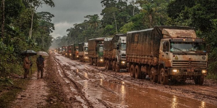 Bloqueio na estrada mais temida do Brasil isola o Norte e revive, após décadas, o pesadelo da lama na região
