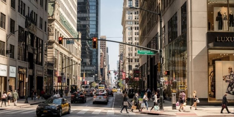 Avenida de Chicago ganha fama por sua 'Magnificent Mile', pois seus 1,6 km de vitrines de luxo e arranha-céus viraram o coração comercial da cidade