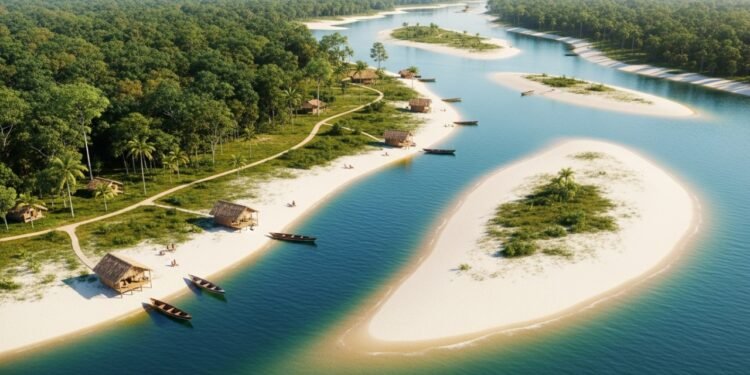 Alter do Chão brilha como o Caribe Amazônico e a praia de água doce mais bonita do mundo (imagem ilustrativo)