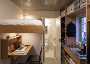 Aluguel caro faz jovens japoneses viverem em microapartamentos de 5 metros quadrados com tudo no mesmo cômodo