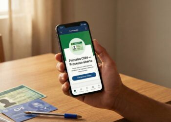 A primeira CNH agora é digital e permite acompanhar exames, cursos e prazos direto do aplicativo