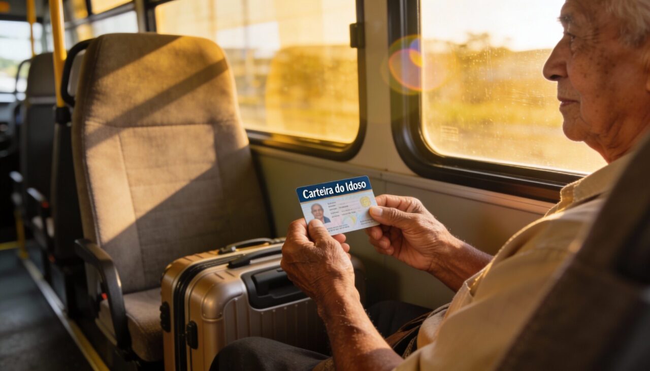 Carteira do Idoso garante passagem interestadual gratuita para quem tem 60 anos ou mais