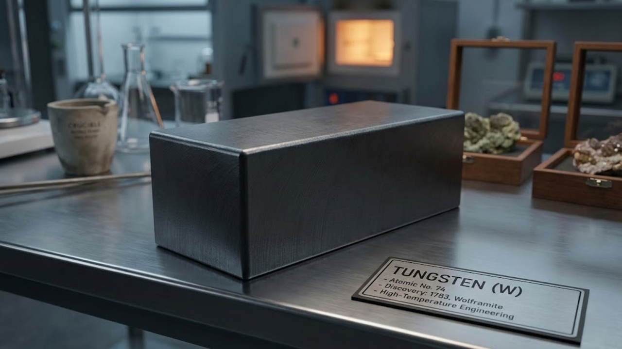 Metal descoberto no século XVIII se destaca por altíssimo ponto de fusão e resistência extrema