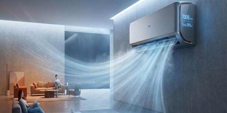 Ar-condicionado da Xiaomi combina alto fluxo de ar e resfriamento rápido para grandes ambientes