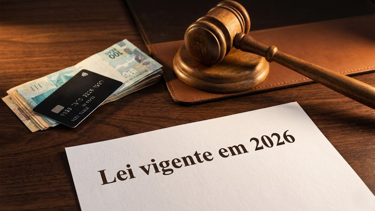 Lei do cartão de créditos está valendo em 2026 e afetando brasileiros que estão com o cartão ativo