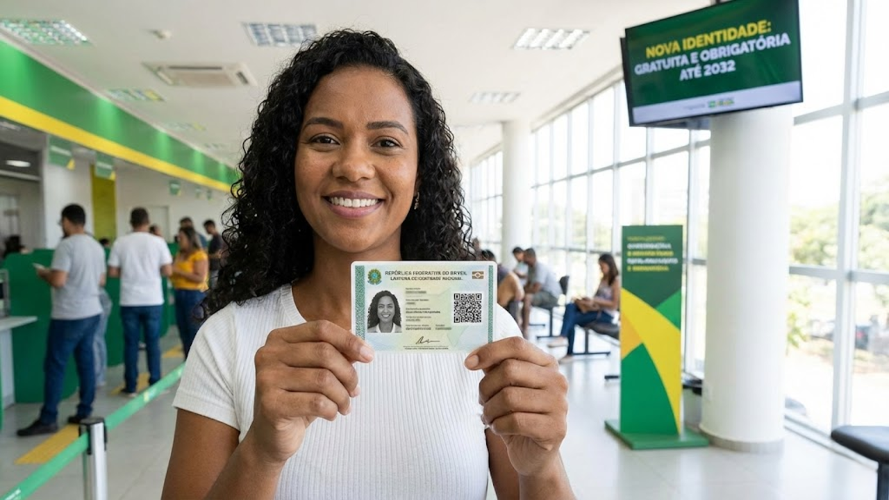 Novo documento gratuito começa a ser emitido e substituirá o RG em todo o Brasil até 2032