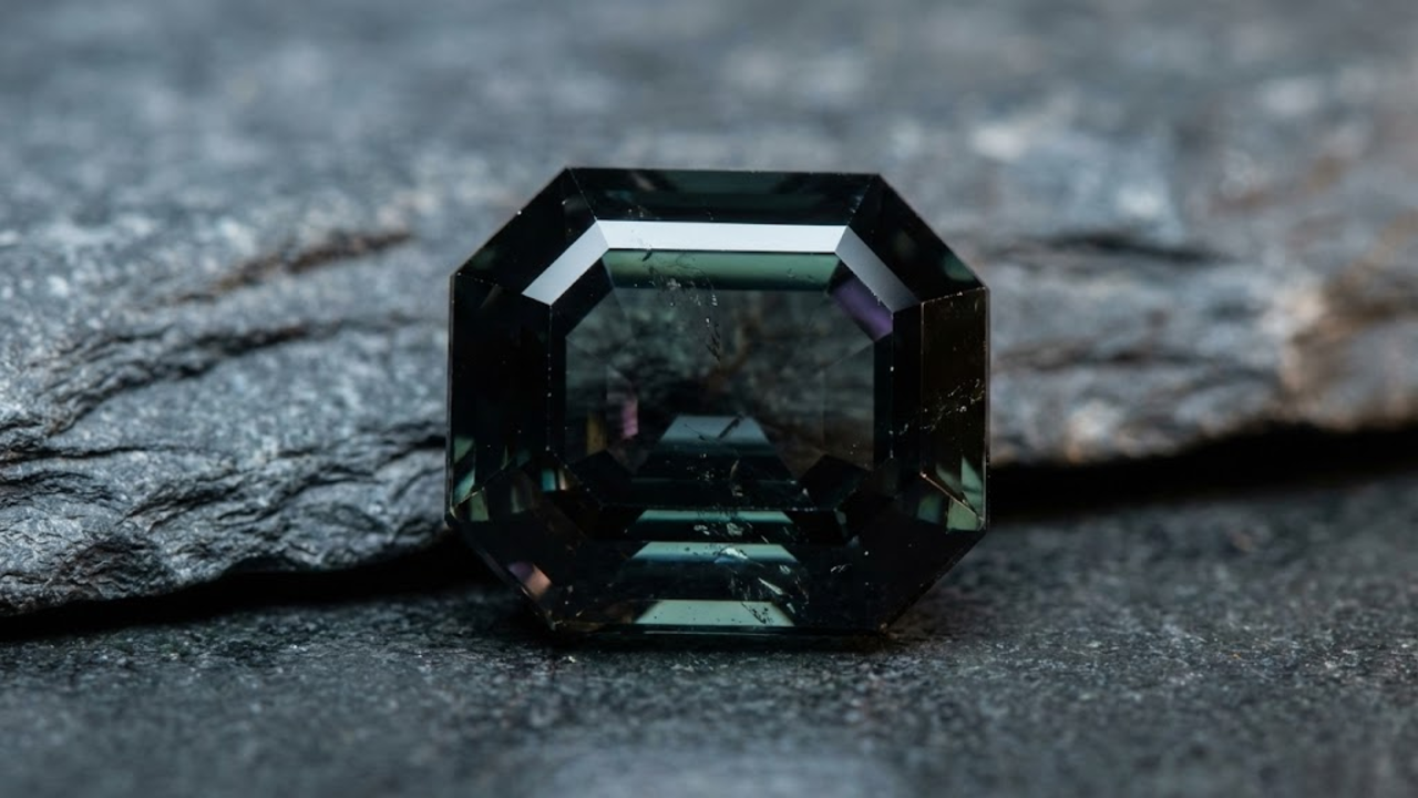 Pedra preciosa negra do Sri Lanka valorizada por raridade e preço elevado no mercado internacional