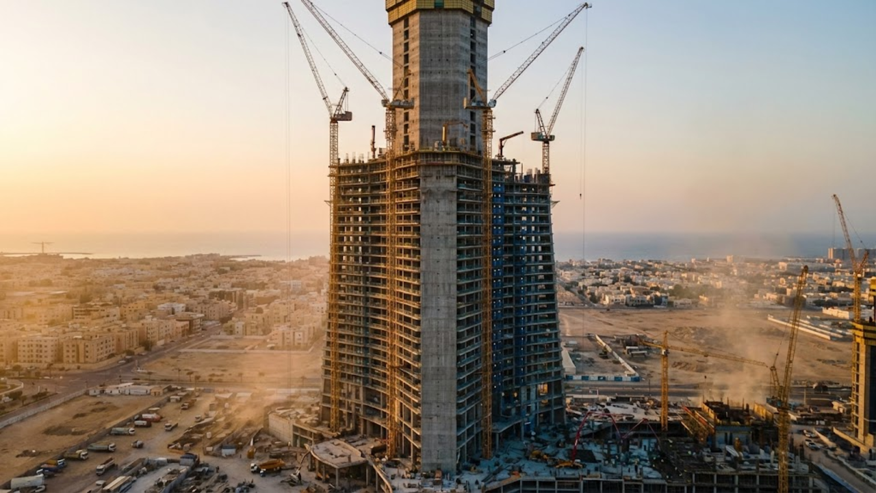 Após alguns anos obras do prédio de 1.000 metros voltam a todo vapor e promete ser entregue até 2028