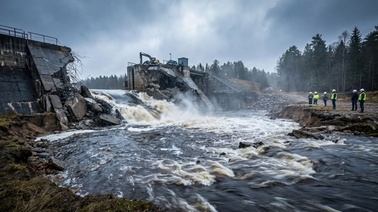 Remoção de barragens na Estônia libera 3.000 km de rios e permite o retorno do salmão