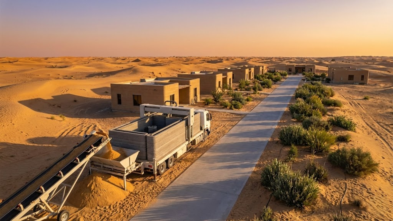 Possibilidades e limites do uso da areia do deserto na construção civil
