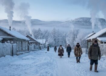 Essa vila da Sibéria enfrenta -71°C e mostra como é viver no lugar mais frio habitado do mundo