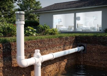 Com vala de 6 metros e dutos de PVC enterrados a 70 cm de profundidade, pai de família cria "ar-condicionado ecológico" que leva ar fresco aos quartos dos filhos sem gastar energia e com drenagem para evitar umidade