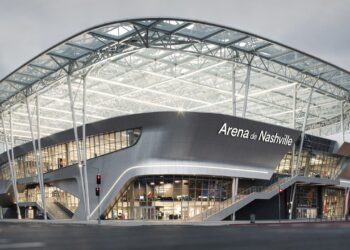 Com um custo de US$ 2,1 bilhões, o novo estádio de Nashville terá 60 mil assentos e deixará os torcedores 38% mais próximos do campo de jogo