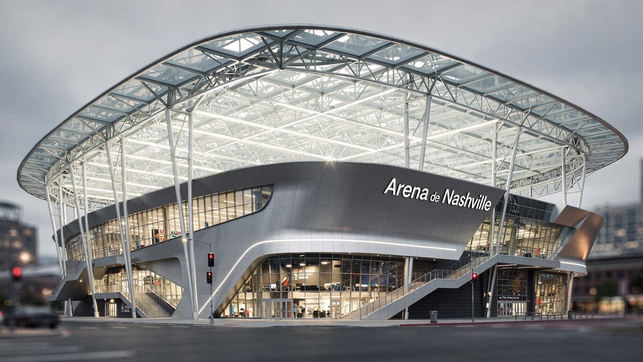 Com um custo de US$ 2,1 bilhões, o novo estádio de Nashville terá 60 mil assentos e deixará os torcedores 38% mais próximos do campo de jogo