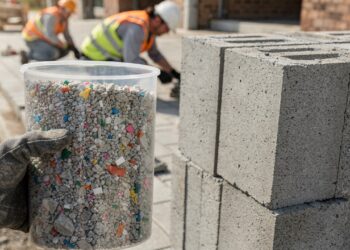 Engenheiro com 25 anos de carreira cria agregado que transforma plástico irreciclável em concreto para construção