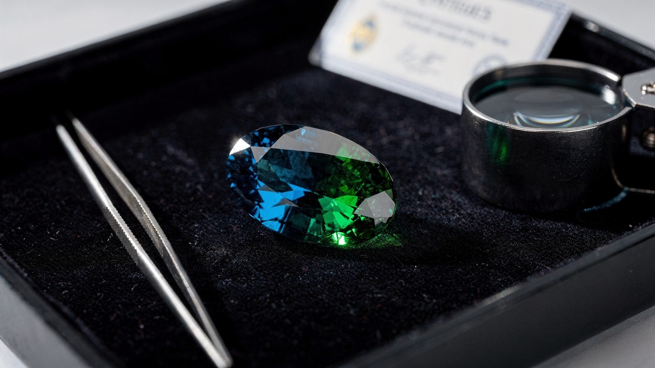 Esqueça a safira, pois esta gema azul-esverdeada de Madagascar vale US$ 20.000 o quilate, sendo o tesouro mais raro da natureza