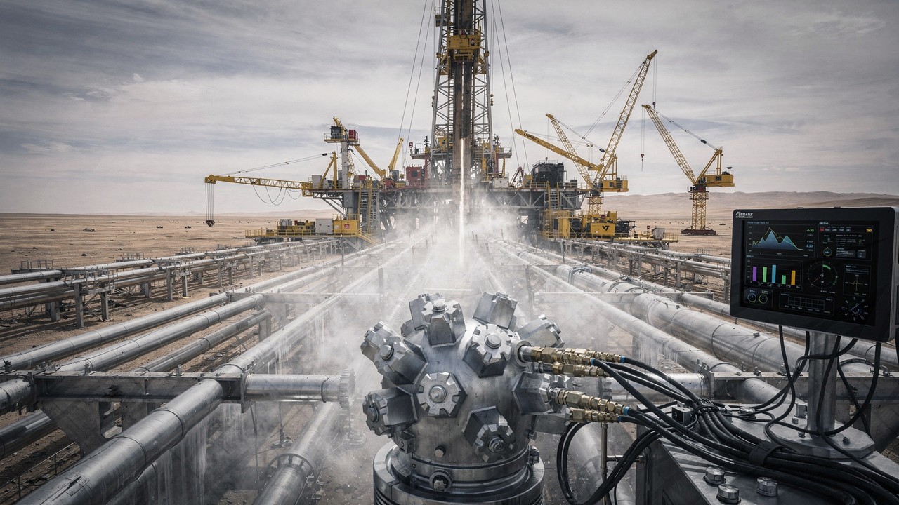 Com uma broca que suporta 200 graus de temperatura, o novo poço chinês de 10 mil metros rasga a crosta terrestre para procurar energia infinita e reservas secretas de gás