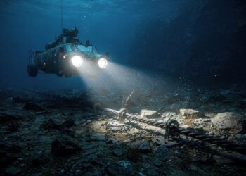 Com casco de titânio, reator de metal líquido e capacidade de operar a 6.000 metros de profundidade, os submarinos nucleares russos vigiam os cabos que sustentam a internet global