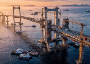 A maior ponte da América Latina com 12 km de extensão sob o mar ligando Salvador a Itaparica em obra histórica destravada pela China