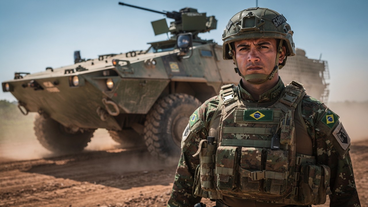 Blindado nacional de 18 toneladas opera na terra e na água: “fortaleza móvel” de 6 rodas resiste a minas terrestres e vira a nova espinha dorsal da infantaria