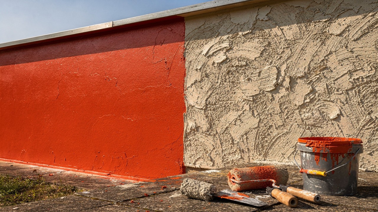 Pintura versus textura acrílica: qual revestimento protege de verdade a fachada da sua casa e custa menos por metro quadrado?