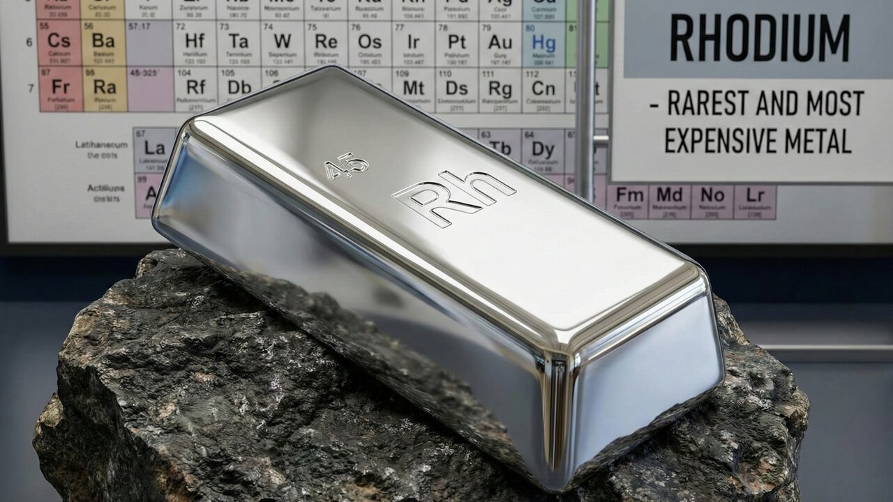 Esqueça o ouro e a platina, pois este metal vale US$ 4.750 a onça e é essencial para os carros, sendo o verdadeiro rei do mercado