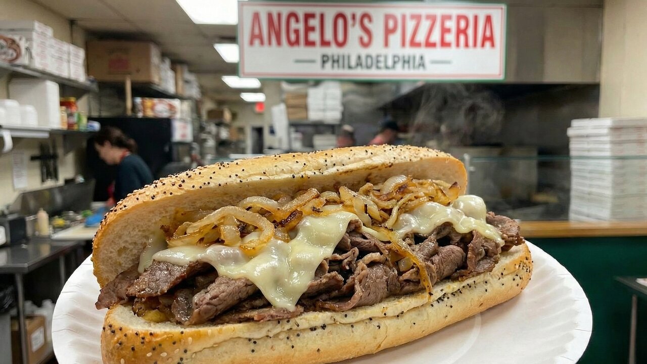 Ele transformou um sanduíche simples em um ícone mundial premiado, que atrai milhares de turistas para a Filadélfia todos os meses