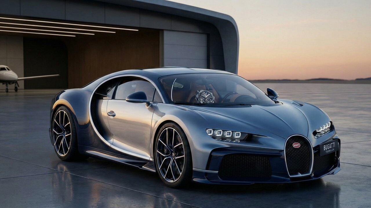 Com motor V16 híbrido de 1.800 cavalos e velocidade máxima de 445 km/h, o novo Bugatti Tourbillon virou a maior obra-prima da engenharia ao custar milhões de dólares em 2026