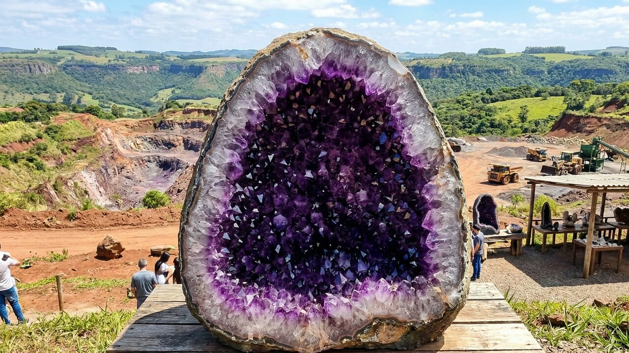 Esqueça o cristal comum, pois esta gema violeta era tão rara quanto o rubi até ser descoberta no Brasil, sendo a obra-prima da cor