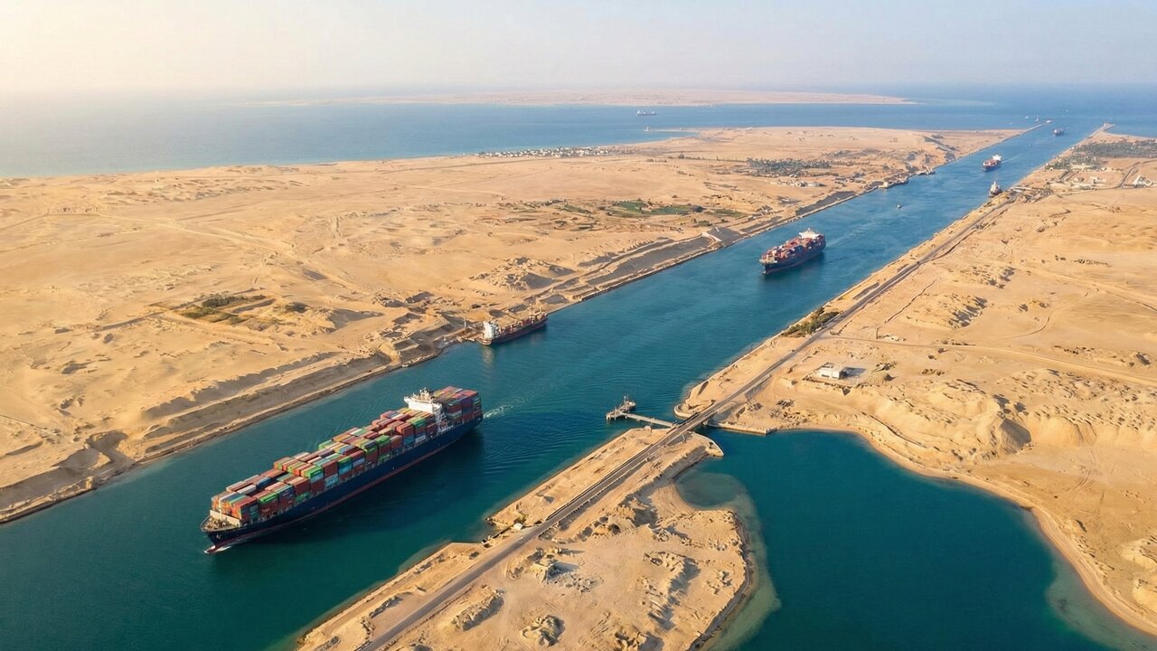 Esta obra colossal dividiu o deserto egípcio para criar a rota marítima mais vital do planeta, conectando mares e movendo a economia global