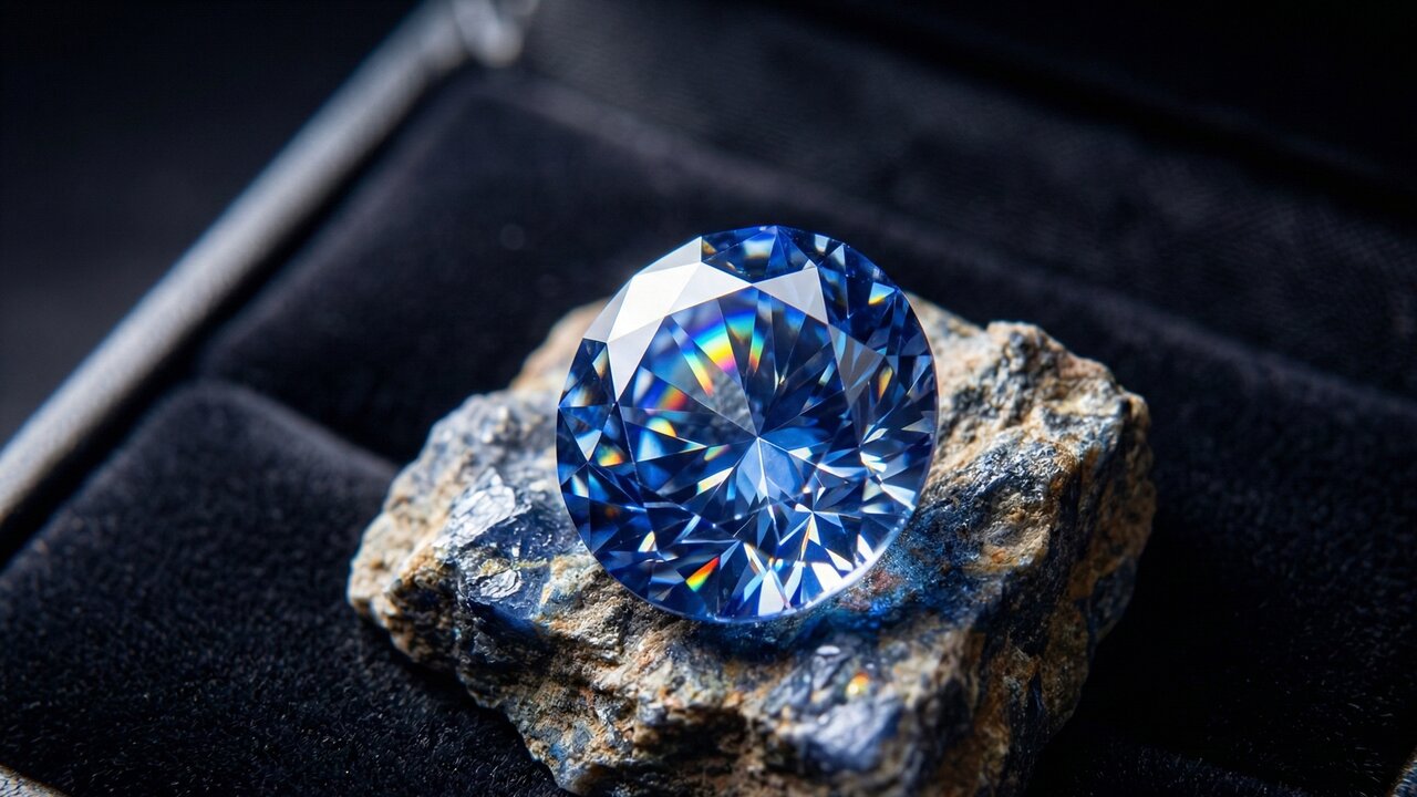 Esqueça a safira, pois esta gema azul brilha sob luz negra e só existe na Califórnia, sendo a joia mais elétrica da natureza