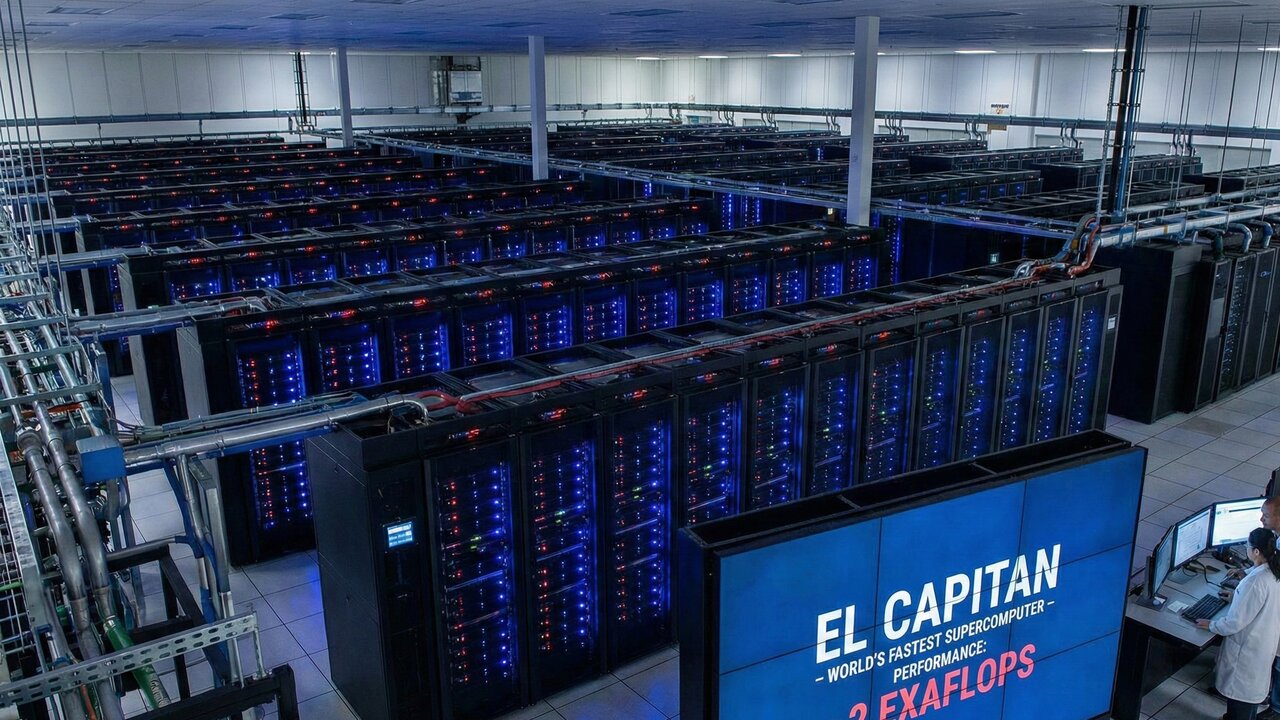 Com quintilhões de cálculos por segundo, o El Capitan superou todos os limites e se tornou o supercomputador mais rápido e potente de todo o planeta