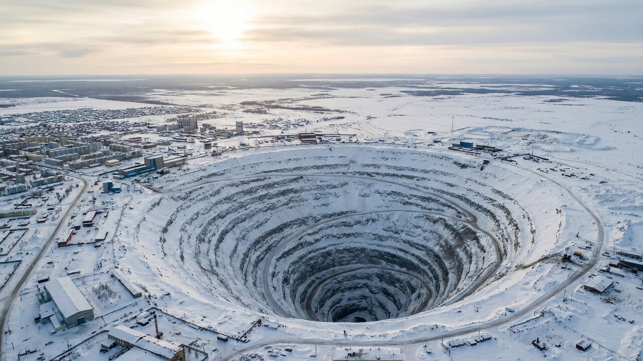 Eles removem toneladas de terra para encontrar pedras preciosas: entre na maior mina de diamantes do mundo e veja como a extração funciona hoje
