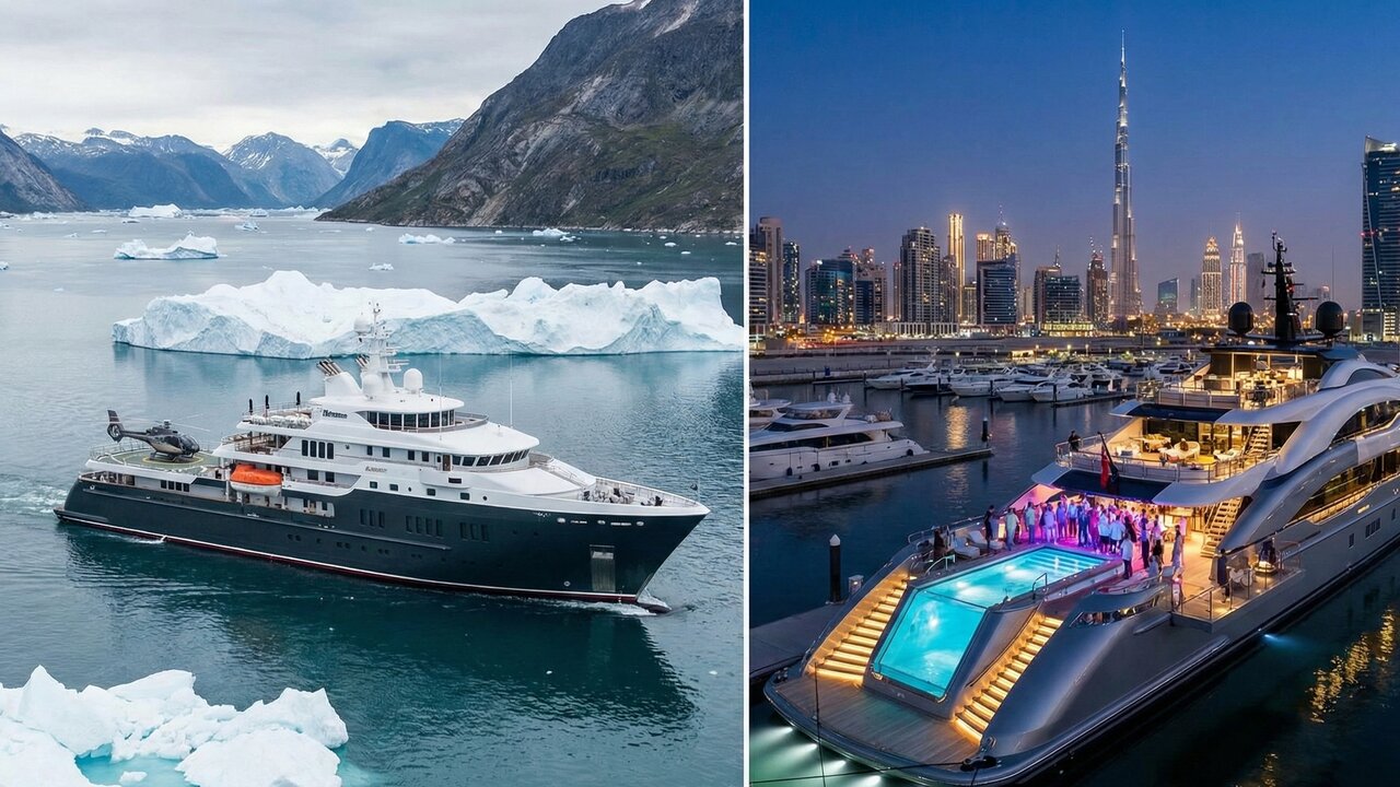 O casal que comprou um iate de luxo abandonado e em ruínas por um preço simbólico e passou dois anos restaurando cada detalhe à mão para criar uma mansão flutuante tecnológica que hoje vale milhões de dólares e viaja pelos oceanos mais bonitos