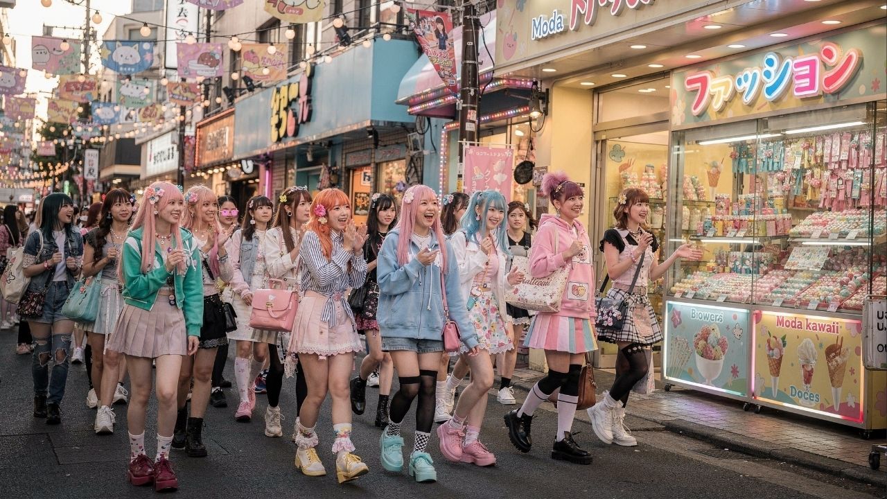 Rua em Tóquio ganha fama pela moda, pois seus 350 metros de extensão em Harajuku viraram o epicentro da cultura jovem e das tendências do Japão