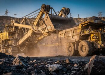 Com capacidade para erguer 122 toneladas de uma só vez, a Komatsu P&H 4800XPC tornou-se a maior escavadeira elétrica de cordas operando no planeta