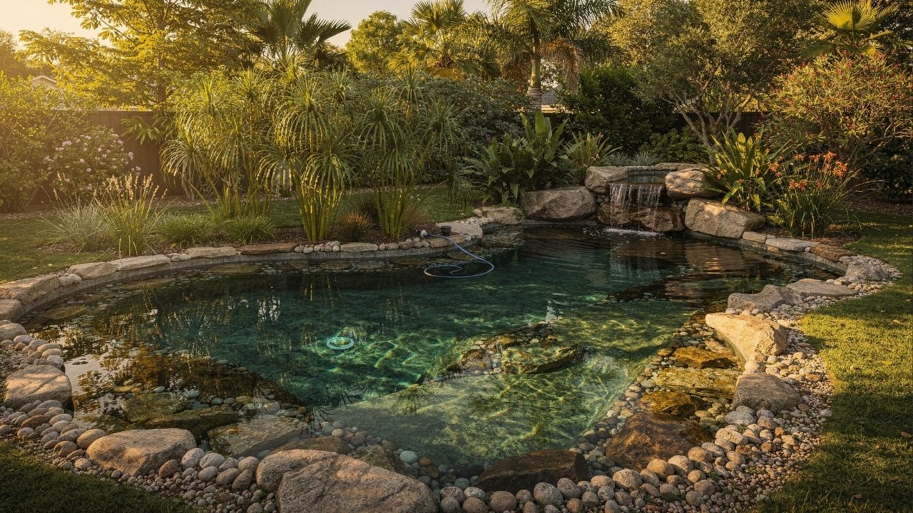Adeus, piscina de plástico: quanto custa construir uma piscina natural no quintal (e por que ela é mais barata que você imagina)?