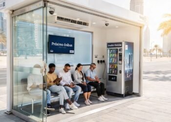 Paradas de ônibus com ar-condicionado e Wi-Fi: como Dubai transformou a espera pelo transporte em uma experiência refrescante e tecnológica