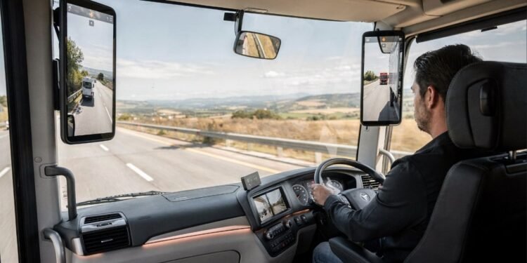 Segurança máxima: ônibus brasileiros consolidam sistema de câmeras que substitui retrovisores e elimina pontos cegos