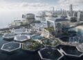 Com custo de US$ 200 milhões e entrega em 2026, a primeira cidade flutuante na Coreia do Sul virou a maior aposta para vencer o nível do mar