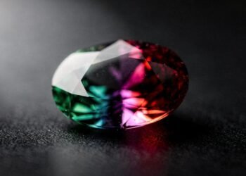 Esqueça o rubi, pois este mineral raro muda de cor com a luz e vale R$ 50 mil o quilate ao mudar de verde para vermelho em segundos