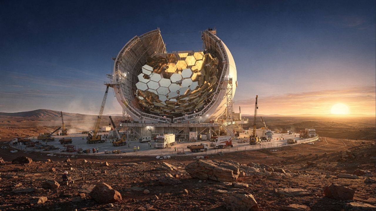 Mais alto que o Cristo Redentor, o telescópio colossal construído no deserto do Atacama promete fotografar a superfície de planetas habitáveis e encontrar vida alienígena na próxima década